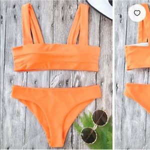 Orange bikini